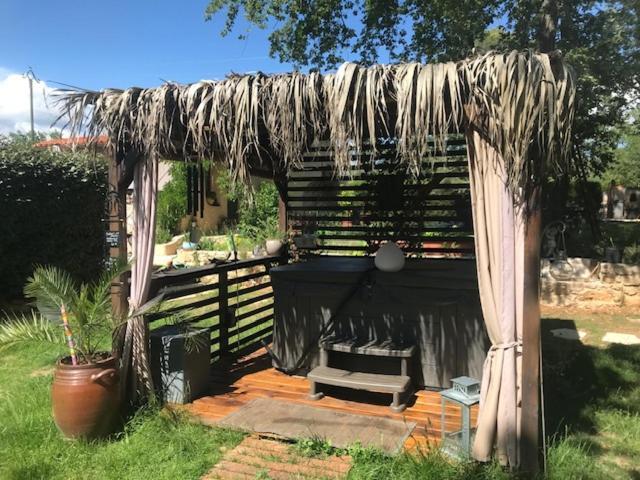 La Brindille Petit Mas Provencal Meuble De Tourisme 3 Etoiles 2-3 Personnes 1 Piece 30 M2 Tout Confort Lisiere Foret Jardin Jacuzzi Piscine Saint-Paul-en-Foret Bagian luar foto