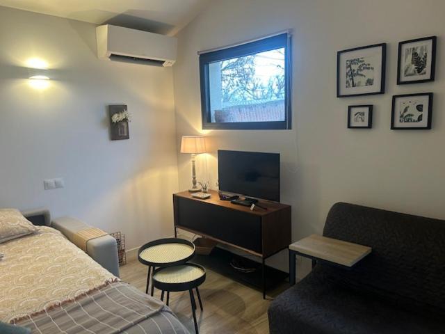 La Brindille Petit Mas Provencal Meuble De Tourisme 3 Etoiles 2-3 Personnes 1 Piece 30 M2 Tout Confort Lisiere Foret Jardin Jacuzzi Piscine Saint-Paul-en-Foret Bagian luar foto